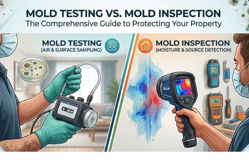 Mold Testing vs Inspection